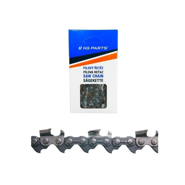 HS PARTS Pílová reťaz s karbidovým hrotom 3/8" .063" (1,6 mm) 56 článkov so štvorcovým zubom pre Stihl 030 040 044 046 MS360 MS361 MS362 MS380 MS390 MS440 MS441 MS460 MS461 MS660 MS661 MS880