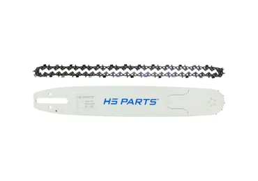 HS PARTS profesionálna vodiaca lišta 15" (38 cm) 3/8" .063" (1,6 mm) + pílová reťaz 56 článkov hranatý zub pre Stihl 030 036 042 044 045 MS290 MS390 MS360 MS361 MS362 MS380 MS440 MS441 MS460 MS461 MS462 MS500i MS660 MS661