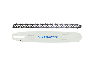 HS PARTS profesionálna vodiaca lišta 15" (38 cm) 3/8" .063" (1,6 mm) + pílová reťaz 56 článkov hranatý zub pre Stihl 030 036 042 044 045 MS290 MS390 MS360 MS361 MS362 MS380 MS440 MS441 MS460 MS461 MS462 MS500i MS660 MS661 MS880