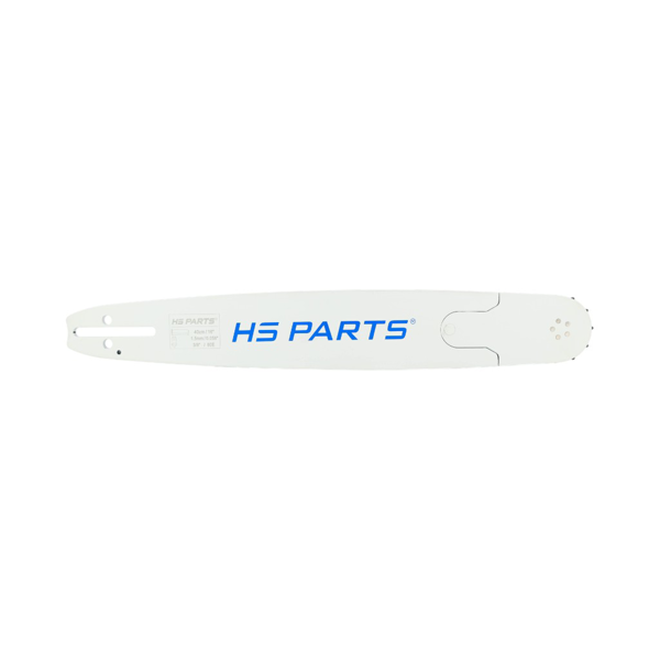 HS PARTS profesionálna vodiaca lišta 16" (40 cm) 3/8" .058" (1,5 mm) + pílová reťaz 60 článkov hranatý zub pre Husqvarna 246 254 262 345 357 455 460 555 560 Jonsered 2054 CS2260 Dolmar 111 112 115 Solo 613 614 650 Oleomac 162 956 962