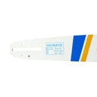HS PARTS profesionálna vodiaca lišta 16" (40 cm) .325" .058" (1,5 mm) + 2 x pílová reťaz 66 článkov hranatý zub pre Jonsered 2045 2137 2138 CS2138 CS2141 Makita DCS4300 DCS4301 Shindaiwa 377 446S 488 490 Echo CS3600 CS680 CS8002