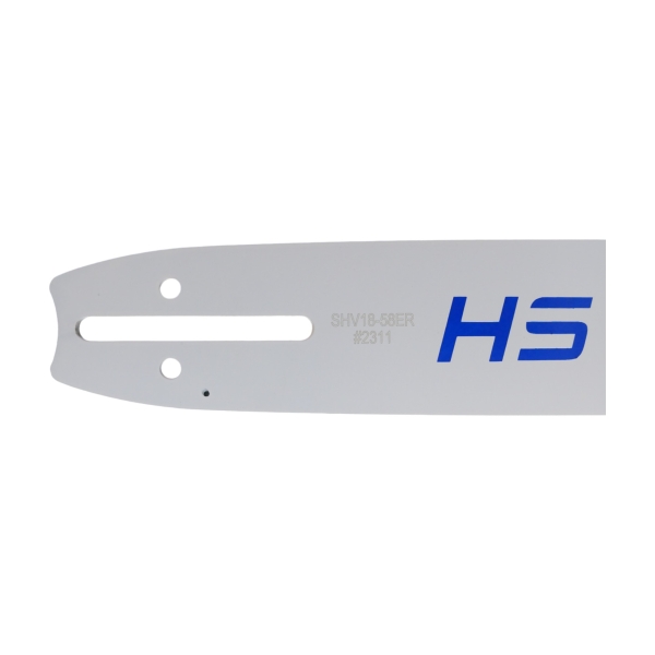 HS PARTS profesionálna vodiaca lišta 18" (45 cm) 3/8" .058" (1,5 mm) 68 článkov pre Husqvarna 64 65 66 70 77 162 181 266 268 272 281 285 6 4 395 562XPG 570 575 575XP