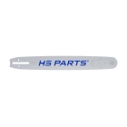 HS PARTS profesionálna vodiaca lišta 18" (45 cm) 3/8" .058" (1,5 mm) 68 článkov pre Husqvarna 64 65 66 70 77 162 181 266 268 272 281 285 6 4 395 562XPG 570 575 575XP