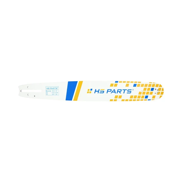 HS PARTS profesionálna vodiaca lišta 18" (45 cm) .325" .050" (1,3 mm) + pílová reťaz 72 článkov hranatý zub pre Shindaiwa 360 366 490 577 Makita DCS4301 Jonsered 2138 2141 CS2141 Echo CS3600 CS400 CS4100 CS440 Ryobi PCN3840