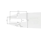 HS PARTS profesionálna vodiaca lišta 20" (50 cm) 3/8" .063" (1,6 mm) 72 článkov pre Stihl 034 036 039 041 042 044 046 056 066 MS290 MS390 MS340 MS360 MS361 MS362 MS380 MS381 MS440 MS460 MS441 MS640 MS650 MS660 MS500i