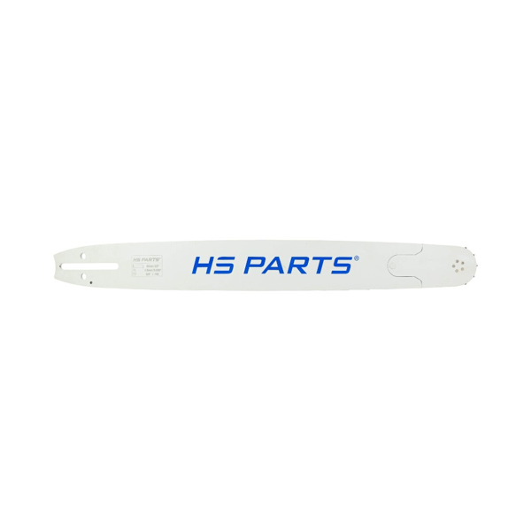 HS PARTS profesionálna vodiaca lišta 22" (55 cm) 3/8" .058" (1,5 mm) + pílová reťaz 76 článkov hranatý zub pre Husqvarna 266 268 272 365 372XP 585 Solo 670 681 Jonsered 2077 2171 Dolmar PS6400 Shindaiwa 285 Makita DCS6400