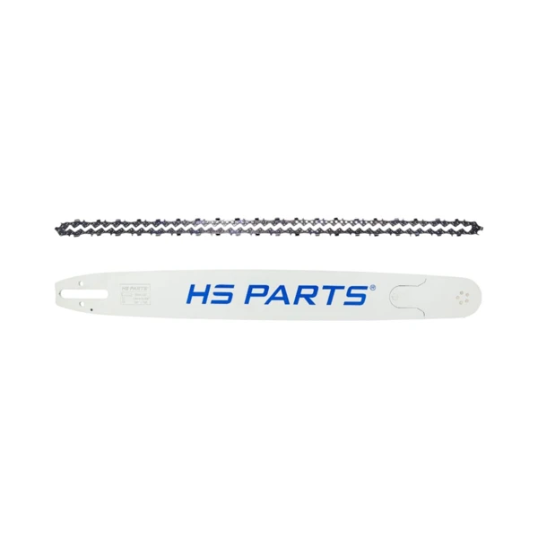 HS PARTS profesionálna vodiaca lišta 22" (55 cm) 3/8" .063" (1,6 mm) + pílová reťaz 76 článkov hranatý zub pre Stihl 030 036 042 045 MS290 MS390 MS360 MS361 MS362 MS380 MS440 MS441 MS460 MS461 MS462 MS500i MS660 MS661