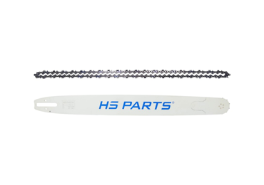 HS PARTS profesionálna vodiaca lišta 24" (60 cm) 3/8" .050" (1,3 mm) + pílová reťaz 84 článkov hranatý zub pre Stihl 030 036 042 045 MS290 MS390 MS360 MS361 MS362 MS380 MS440 MS441 MS460 MS461 MS462 MS500i MS660 MS661 MS880