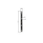 HS PARTS QUICK CUT profesionálna vodiaca lišta 16" (40 cm) 3/8" .050" (1,3 mm) 56 čl. pre Husqvarna 120 120 MARK II 135 140 240 334T 335XPT 336 338XPT 339XP T435 T540XP 316E 326P5X Jonsered 2035 2036 CS2135 CS2139T CS2236T Solo 614 630