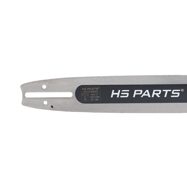 HS PARTS QUICK CUT profesionálna vodiaca lišta 17" (43 cm) 3/8" .058" (1,5 mm) 64 čl. pre Husqvarna 61 66 266 268 272 365 372XP 585 Solo 665 670 681 Jonsered 2077 2171 Dolmar PS6400 PS7900 Shindaiwa 300 550 Echo CS3500 Makita DCS6400