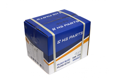 HS PARTS reťazová rola 3/8" .058" (1,5 mm) 1637 článkov hranatý zub pre Husqvarna 61 66 266 268 272 365 372XP 281 385 585 Solo 665 670 681 Jonsered 2077 2171 Dolmar PS6400 Shindaiwa 285 577 Makita DCS6400 DCS7301