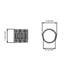 HS Parts reťazovka 3/8" 6 zubov pre motorové píly Husqvarna 135 135E 140 140E McCulloch CS350 CS390 (578257101)