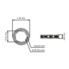 HS PARTS reťazovka .325 7 zubov pre Echo CS400 CS440 CS3600 CS3700 CS3900 CS4100 CS4200 CS4500 CS4510