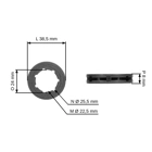 HS PARTS reťazovka .404" 7 zubov pre motorové píly Stihl 07S 08 S10