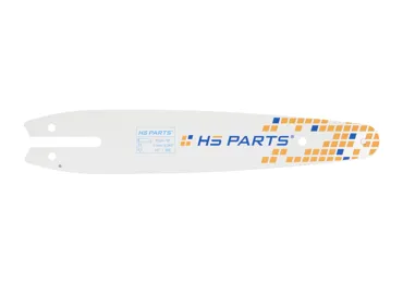 HS PARTS vodiaca lišta 10" (25 cm) 1/4" .043" (1,1 mm) pre Stihl 017 018 MS170 MS180 MS150 MS150T MS151T MS193T MS194T MSA60 MSA70 MSA120 MSA160 MSA200 HT100 HT101 HT130 HT131 HT56 HTE60