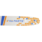 HS PARTS vodiaca lišta 12" (30 cm) 3/8" .043" (1,1 mm) pre Stihl 017 018 021 023 025 MSE140 MS160 MS170 MS180 MS191 MS210 MS230 MS211 MS230 MS241 MS250 E180