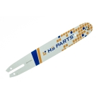 HS PARTS vodiaca lišta 14" (35 cm) 3/8" .050" (1,3 mm) 44 článkov