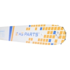 HS PARTS vodiaca lišta 14" (35 cm) 3/8" .050" (1,3 mm) 52 článkov