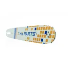 HS PARTS vodiaca lišta 14" (35 cm) 3/8" .050" (1,3 mm) + pílová reťaz 52 článkov hranatý zub pre Husqvarna 235 236 240 Jonsered CS2135 CS2234 Partner 350 351 352 Dolmar 100 106 ES140 Makita DCS4301 UC3030A UC3500