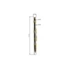 HS PARTS vodiaca lišta 14" (35 cm) 3/8" .050" (1,3 mm) pre Husqvarna 120 135 140 240 334T 335XPT 338XPT T540XP Jonsered 2035 2036 CS2135 CS2139T Solo 614 630 633 635 637 McCulloch MS1636