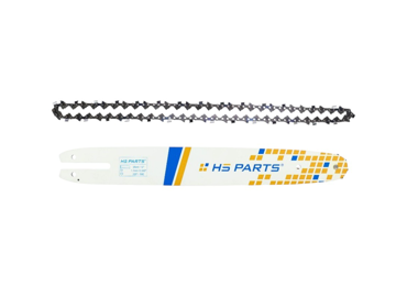 HS PARTS vodiaca lišta 14" (35 cm) .325" .043" (1,1 mm) + pílová reťaz 59 článkov hranatý zub pre Stihl MS150 MS150T MS151 MSA161T MS162 MS170 MS171 MS172 MS180 MS181 MS192T MS193 MS194T MS200 MS201 MS211 MS212