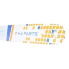 HS PARTS vodiaca lišta 15" (38 cm) 3/8" .058" (1,5 mm) 56 článkov pre Husqvarna 61 66 266 268 272 365 372XP 281 298 380 385 585 Solo 665 670 681 Jonsered 2077 2171 Dolmar PS6400 Shindaiwa 285 577 Makita DCS6400 DCS7301