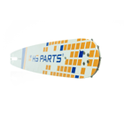 HS PARTS vodiaca lišta 15" (38 cm) 3/8" .058" (1,5 mm) + pílová reťaz na pozdĺžne rezanie 56 článku guľatý zub pre výrobu fošní a dosiek vhodné Husqvarna 51 55 346XP 353 357 359 455 460 560XP