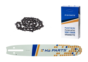 HS PARTS vodiaca lišta 15" (38 cm) 3/8" .058" (1,5 mm) + reťaz na pozdĺžne rezanie 56 článku pre Husqvarna 61 66 266 268 272 365 372XP 385 585 Solo 665 670 681 Jonsered 2077 2171 Dolmar PS6400 Shindaiwa 285 577 Makita DCS6400 DCS7301