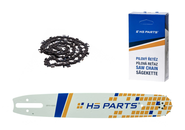 HS PARTS vodiaca lišta 15" (38 cm) 3/8" .063" (1,6 mm) + reťaz na pozdĺžne rezanie 56 článku pre Stihl 041 042 036 044 048 066 MS290 MS310 MS360 MS361 MS362 MS391 MS440 MS441 MS462 MS460 MS640 MS650 MS660 MS500i