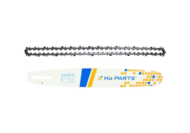 HS PARTS vodiaca lišta 15" (38 cm) .325" .058" (1,5 mm) + pílová reťaz 64 článkov hranatý zub pre Echo CS-4200ES CS-4400 CS-360WES CS-310WES Shindaiwa 446S 488 490 389S 305S Ryobi CSE5145 CSE5650 Zenoah G380AVS