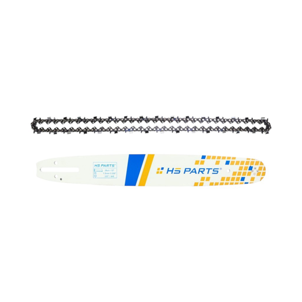 HS PARTS vodiaca lišta 15" (38 cm) .325" .058" (1,5 mm) + pílová reťaz 64 článkov hranatý zub pre Echo CS-4200ES CS-4400 CS-360WES CS-310WES Shindaiwa 446S 488 490 389S 305S Ryobi CSE5145 CSE5650 Zenoah G380AVS
