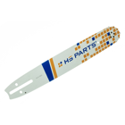 HS PARTS vodiaca lišta 15" (38cm) + 2 x pílová reťaz 3/8" .058" (1,5 mm) 56 článkov hranatý zub + reťazovka Husqvarna 268