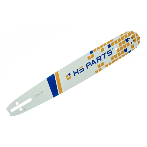 HS PARTS vodiaca lišta 16" (40 cm) 3/8" .050" (1,3 mm) 60 článkov pre Husqvarna 246 254 262 345 357 455 460 555 560 Jonsered 2054 CS2260 Dolmar 111 112 115 PS540 Solo 613 614 650 Oleomac 162 956 962