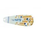 HS PARTS vodiaca lišta 16" (40 cm) 3/8" .050" (1,3 mm) + pílový reťaz 56 článkov hranatý zub pre Husqvarna 136 137 140 235 236 240 Jonsered CS2135 CS2234 Partner 350 351 352 Dolmar 100 106 ES140 Makita DCS4301 UC3030A UC3500