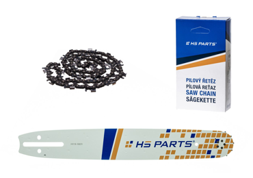 HS PARTS vodiaca lišta 16" (40 cm) 3/8" .058" (1,5 mm) + reťaz na pozdĺžne rezanie 60 článku pre Husqvarna 61 66 266 268 272 365 372XP 385 585 Solo 665 670 681 Jonsered 2077 2171 Dolmar PS6400 Shindaiwa 285 577 Makita DCS6400 DCS7301