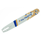 HS PARTS vodiaca lišta 16" (40 cm) 3/8" .063" (1,6 mm) + pílová reťaz 60 článkov hranatý zub + reťazovka pre Stihl 064 066 MS660