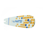 HS PARTS vodiaca lišta 16" (40 cm) .325" .050" (1,3 mm) + pílová reťaz 62 článkov hranatý zub pre Stihl 021 023 025 MS210 MS230 MS231 MS241 MS250 MS251