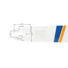 HS PARTS vodiaca lišta 16" (40 cm) .325" .063" (1,6 mm) 62 článkov pre Stihl 021 023 025 MS210 MS230 MS231 MS241 MS250 MS251
