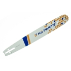 HS PARTS vodiaca lišta 18" (45 cm) 3/8" .058" (1,5 mm) + 2 x pílová reťaz 68 článkov hranatý zub pre Husqvarna 51 55 346XP 353 357 359 455 460 560XP