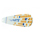 HS PARTS vodiaca lišta 18" (45 cm) 3/8" .058" (1,5 mm) + 2 x pílová reťaz na pozdĺžne rezanie 64 článku guľatý zub pre výrobu fošní a dosiek vhodné Husqvarna 51 55 346XP 353 357 359 455 460 560XP