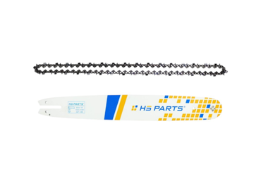 HS PARTS vodiaca lišta 18" (45 cm) .325" .050" (1,3 mm) + pílová reťaz 68 článkov hranatý zub pre Stihl 021 023 025 MS210 MS230 MS231 MS241 MS250 MS251