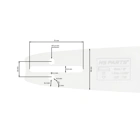 HS PARTS vodiaca lišta 18" (45 cm) .325" .050" (1,3 mm) pre Husqvarna 36 55 136 154 257 262 346 357 435 445 460 Jonsered 2054 2152 2155 Dolmar 109 111 112 116 Oleomac 938 947 952 962 Solo 639 651 665