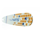 HS PARTS vodiaca lišta 18" (45 cm) .325" .063" (1,6 mm) + pílová reťaz 74 článkov hranatý zub pre Stihl 029 039 MS240 MS260 MS261 MS270 MS280 MS290 MS310