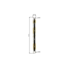 HS PARTS Vodiaca lišta 18" (45 cm) .325" .063" (1,6 mm) pre Stihl 024 026 028 029 030 031 032 039 MS240 MS260 MS261 MS270 MS271 MS280 MS290 MS291 MS310 MS390
