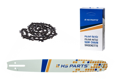 HS PARTS vodiaca lišta 20" (50 cm) 3/8" .058" (1,5 mm) + reťaz na pozdĺžne rezanie 72 článku pre Husqvarna 61 66 266 268 272 365 372XP 385 585 Solo 665 670 681 Jonsered 2077 2171 Dolmar PS6400 Shindaiwa 285 577 Makita DCS6400 DCS7301