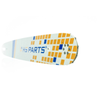 HS PARTS vodiaca lišta 20" (50 cm) 3/8" .063" (1,6 mm) + pílová reťaz 72 článkov hranatý zub + reťazovka pre Stihl 034 036 MS340 MS360
