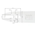 HS PARTS vodiaca lišta 48" (120 cm) .404" .063" (1,6 mm) 138 čl. pre Stihl 050 051 070 075 076 084 088 090 MS880 MS881