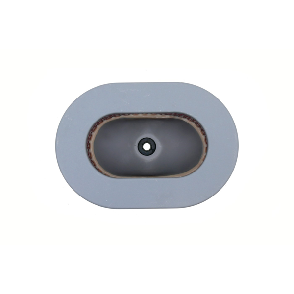 HS PARTS vzduchový filter 141 mm x 98 mm x 73 mm pre motory Yanmar L100 (114650 12540 114650-12540 1146-501-2540)