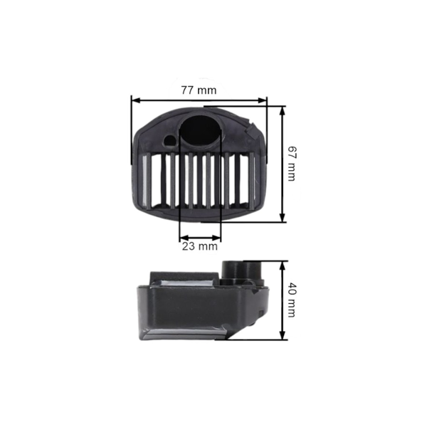 HS PARTS vzduchový filter pre motorové píly Husqvarna 357XP 359 CS2156 CS2159 (OEM 537010902)