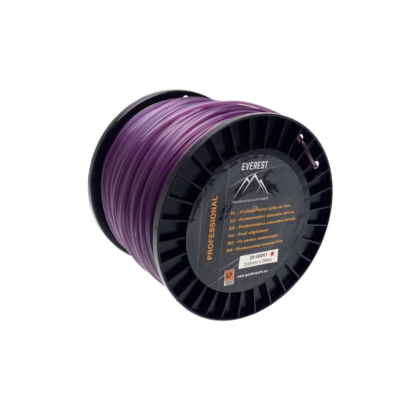 HS Parts žacia struna pre krovinorezy tvar hviezda 2,65 mm x 248 m